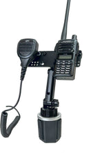 Load image into Gallery viewer, Light Duty Cup Holder Mount For All Handhelds With Mic Holder