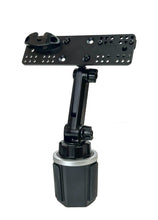 Load image into Gallery viewer, Light Duty Cup Holder Mount For All Handhelds With Mic Holder