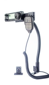 LM-300-18-EXT 18" Seat Bolt Mount With Extension Mic Holder For IC-706 IC-7000 IC-2820 ID-880 ID-4100