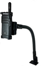 Load image into Gallery viewer, Drill Base Mount With 22" Gooseneck For Motorola Wave TLK 100 or iPTT portables