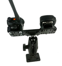 Load image into Gallery viewer, Drill Base Mount To Hold A Portable And Speaker Mic. Ram 1&quot; Compatible