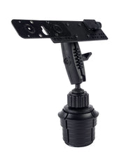 Load image into Gallery viewer, Heavy Duty Cup Holder Mount With Microphone Holder For Icom ID-5100 IC-2730