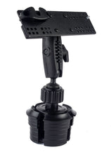 Load image into Gallery viewer, Heavy Duty Cup Holder Mount With Microphone Hanger For All Yaesu FTM Series And FT-891 Control Heads