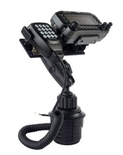 Load image into Gallery viewer, Heavy Duty Cup Holder Mount With Microphone Hanger For Kenwood TM-D710 TM-D700 TM-V71 TS-480