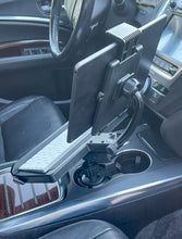 Load image into Gallery viewer, Tablet With Keyboard Tray Cup Holder Mount
