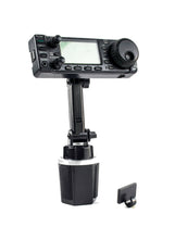 Load image into Gallery viewer, Cup Holder Mount with Mic Holder for Icom IC-706 IC-7000 IC-2820 ID-4100