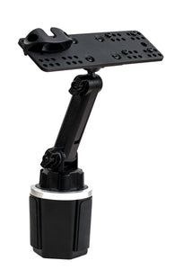 LM-803-EXT Cup Holder Mount With Heigth Adjustment And Mic Holder For All HT's