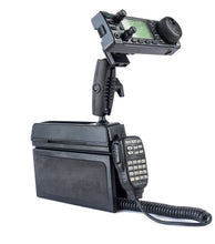 Load image into Gallery viewer, Wedge Mount For The Icom IC-706 IC-7000 IC-2820 ID-880 ID-4100 With Microphone Mount