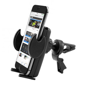 Mega Grip Air Vent Phone Car Holder Mount for iPhone 7, 6S, 6 Plus, 7, 6S, 6, Galaxy Note 5, S7, S6