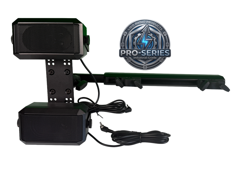 Pro-Series Dual Speaker Headrest Mount, Speakers Included