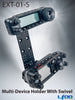 Multi-Device Holder With Swivel Feature