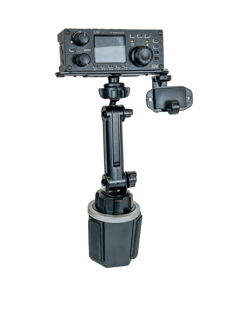 Xiegu G90 Cup Holder Mount With Microphone Holder
