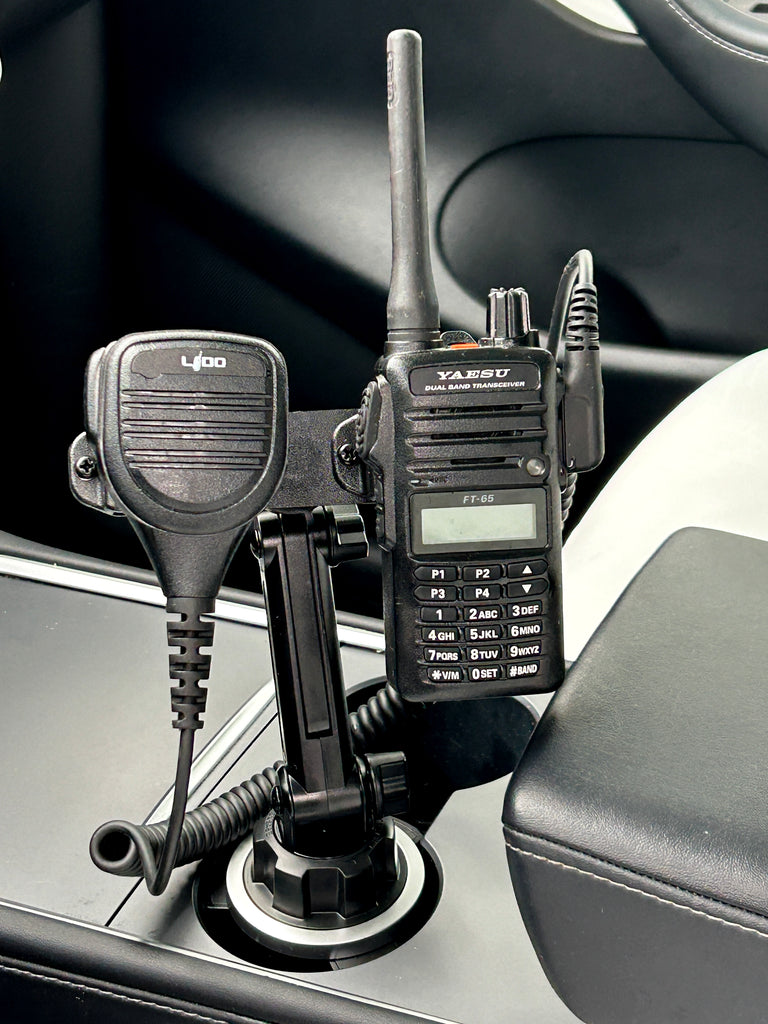 Cup Holder Mount For All HT's And Microphone
