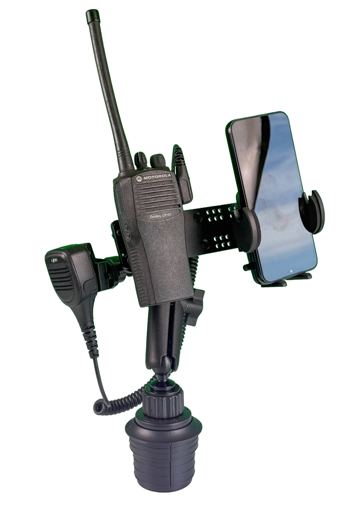 TRIFECTA Heavy Duty Portable / Mic / Phone / Cup Holder Mount