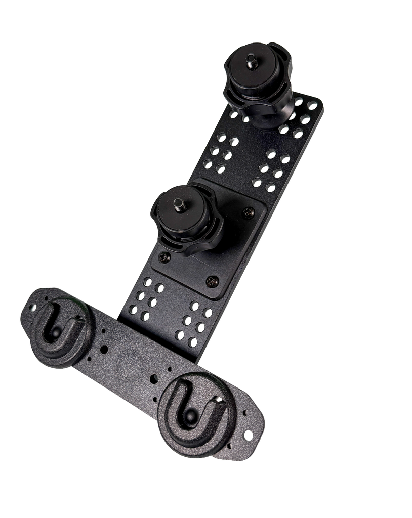 Dual Head Mount With Mic Holders / Yaesu FTM Series / FT-891