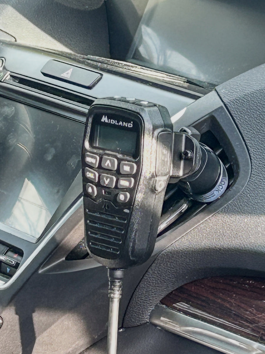 Vent Mount For Button Type Microphones – Lido Radio Products
