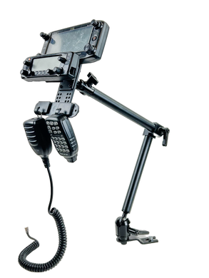 Low Vibration Dual Control Head Mount With Dual Mic Holder For Icom ID-5100 and IC-2730