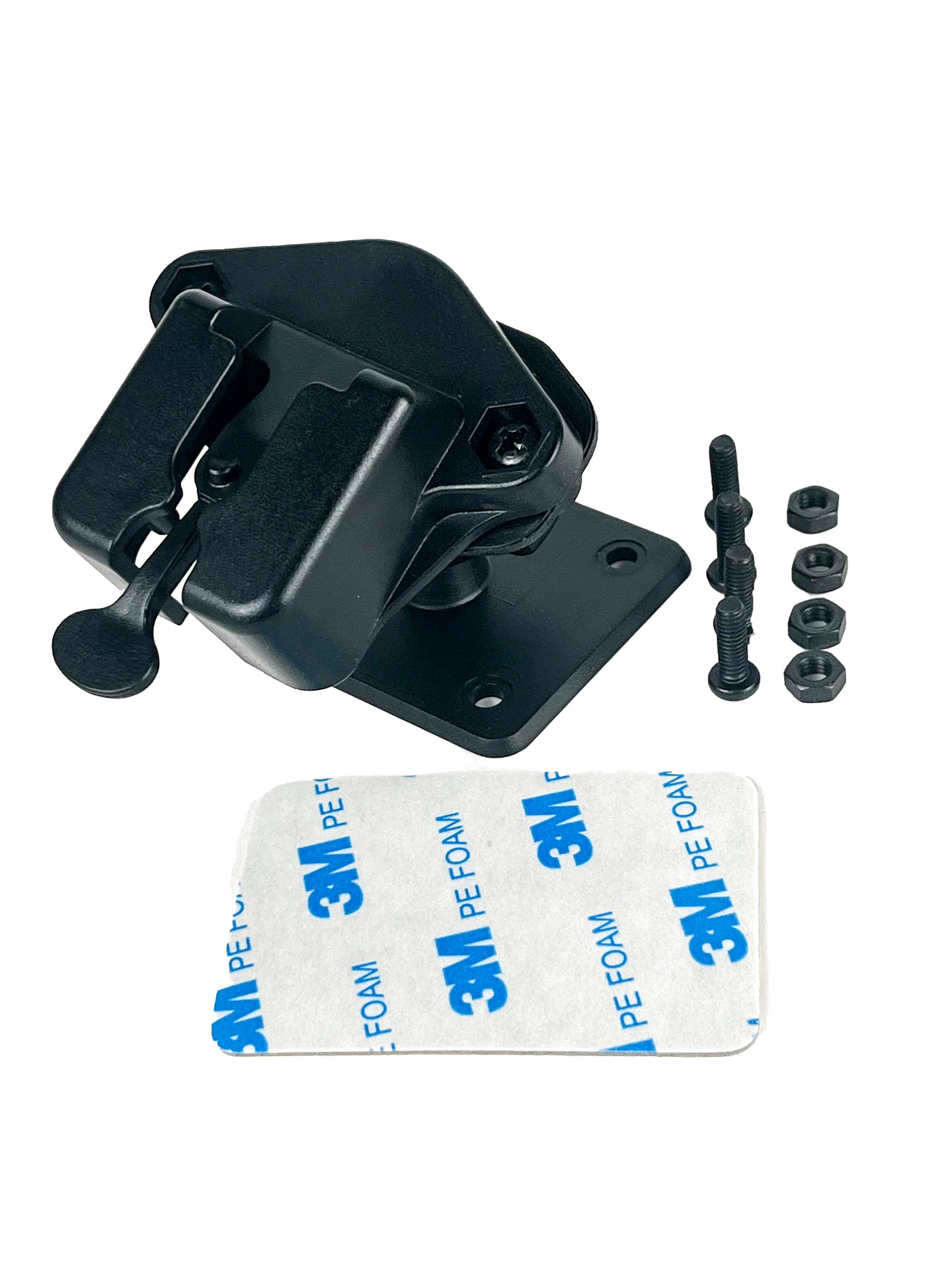 LM-700-EXP-6 4 hole AMPS base with 3m adhesive pad mic holder for TYT Yaesu Mics
