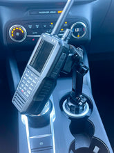 Load image into Gallery viewer, Cup Holder Mount With Locking Face Plate For Uniden SDS100 And BCD436HP Scanner