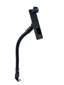 18" or 22" Car Seat Bolt Mount With Extension Plate and Mic Holder For Yaesu FTM Series Of Control Heads