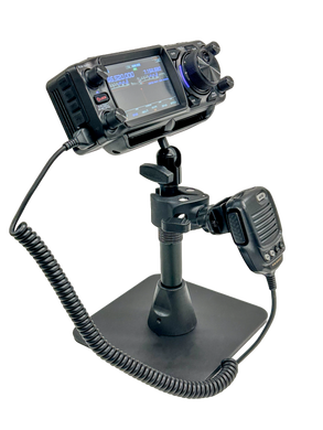Yaesu FTX-1F And FTX-1 Base Mount With Mic Holder