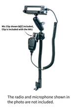 Load image into Gallery viewer, Retevis MA1 Seat Bolt Mount With Mic Mount