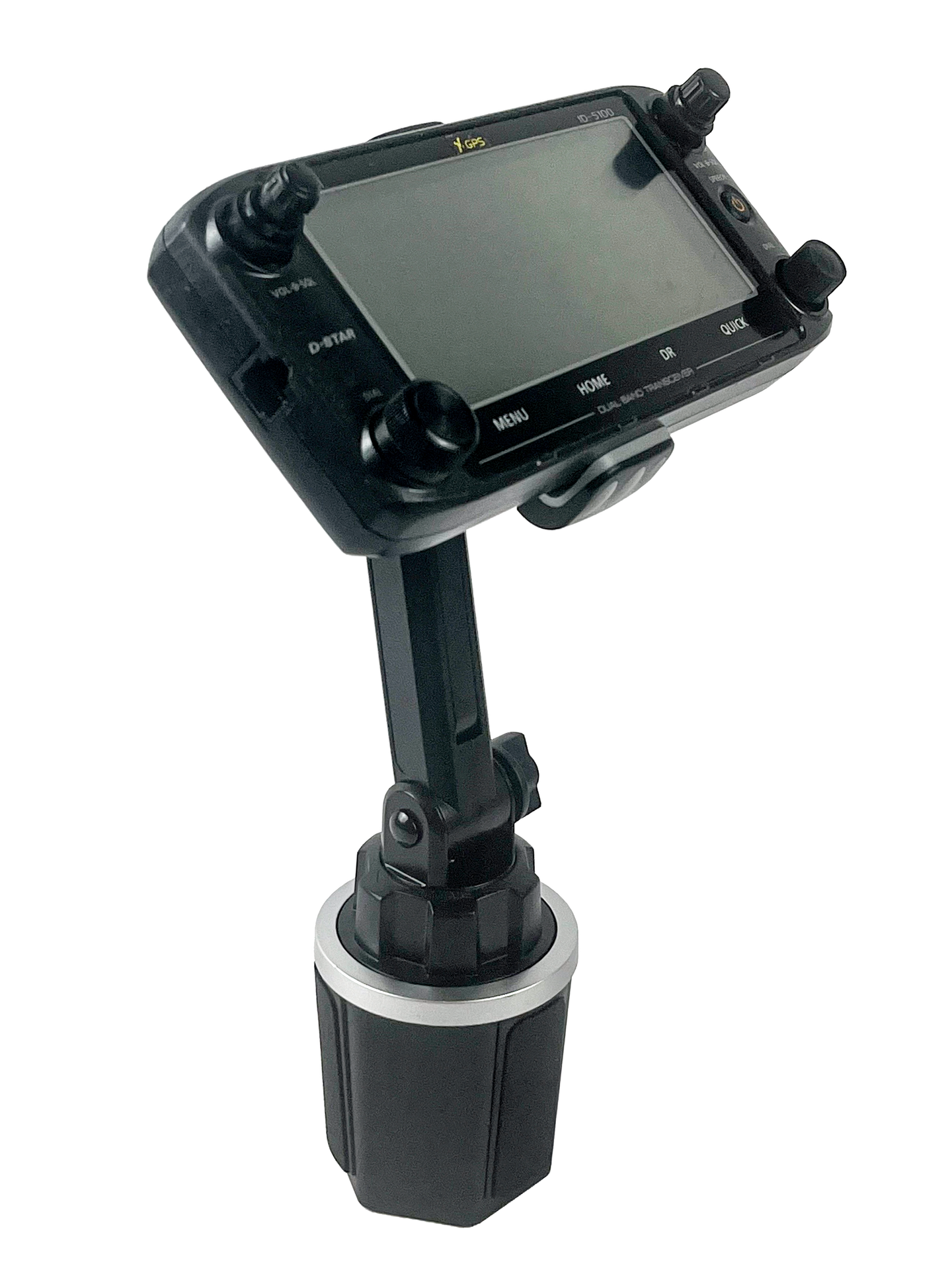 Cup Holder Mount For The Icom ID-5100 IC-706 No Icom Remote Head Bracket Needed!