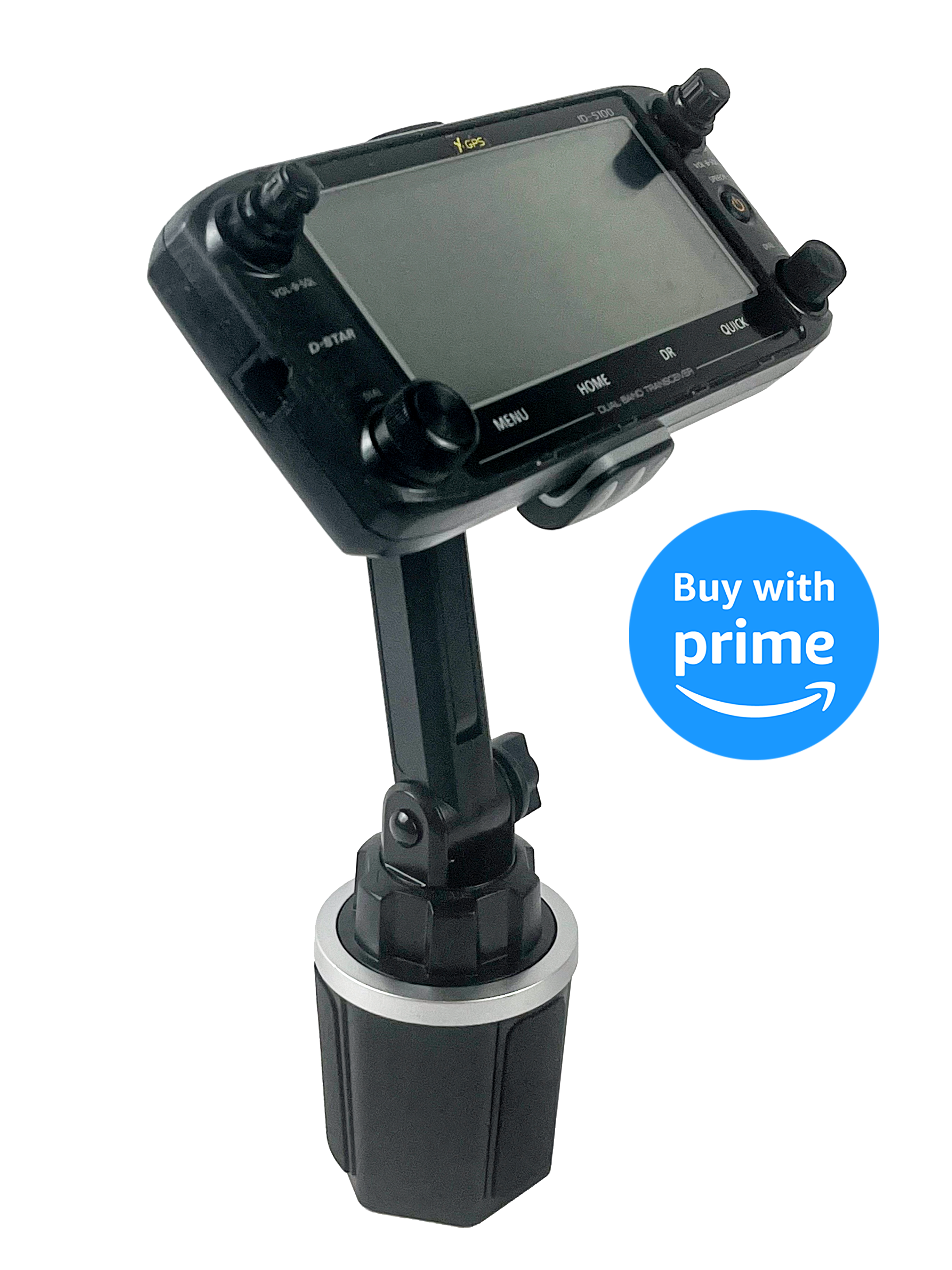 LM-803-H Icom ID-5100 IC-706 Cup Holder Mount No MBA-2 or MB LM-803-H Icom ID-5100 IC-706 Cup Holder Mount No MBA-2 or MB