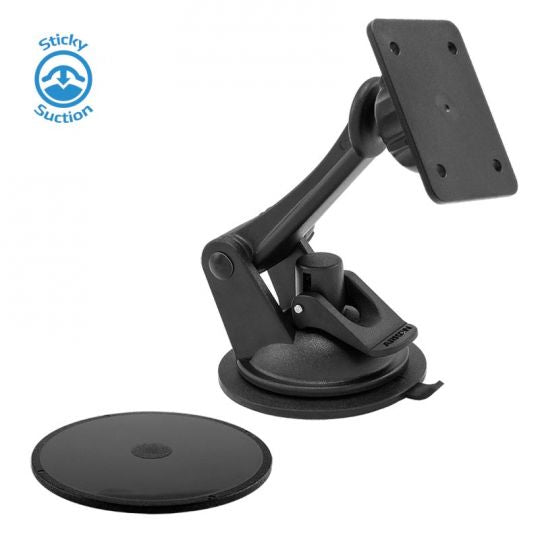 Sticky Suction Windshield or Dash Mount With 4 Hole Amps