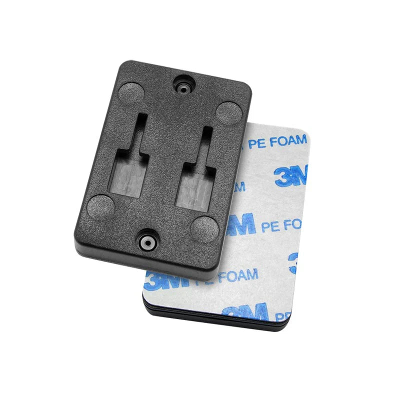 LM-2T-3M Female Dual T-Slot to 4-Hole AMPS adapter with 3M Adhesive Back