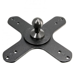 VESA 75 / VESA 100 to 20mm Ball Mount Bracket Adapter