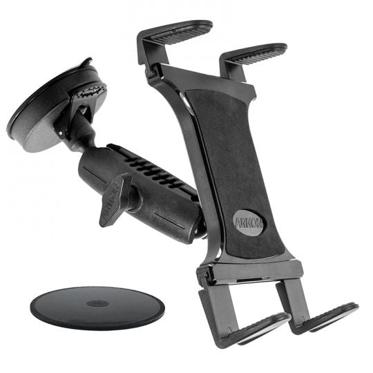 Windshield Suction Tablet Mount for Apple iPad Air 2, iPad Pro, iPad 4, 3, Galaxy Tablets