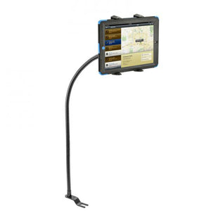 Car or Truck Seat Rail Universal Tablet Mount with 28” Gooseneck