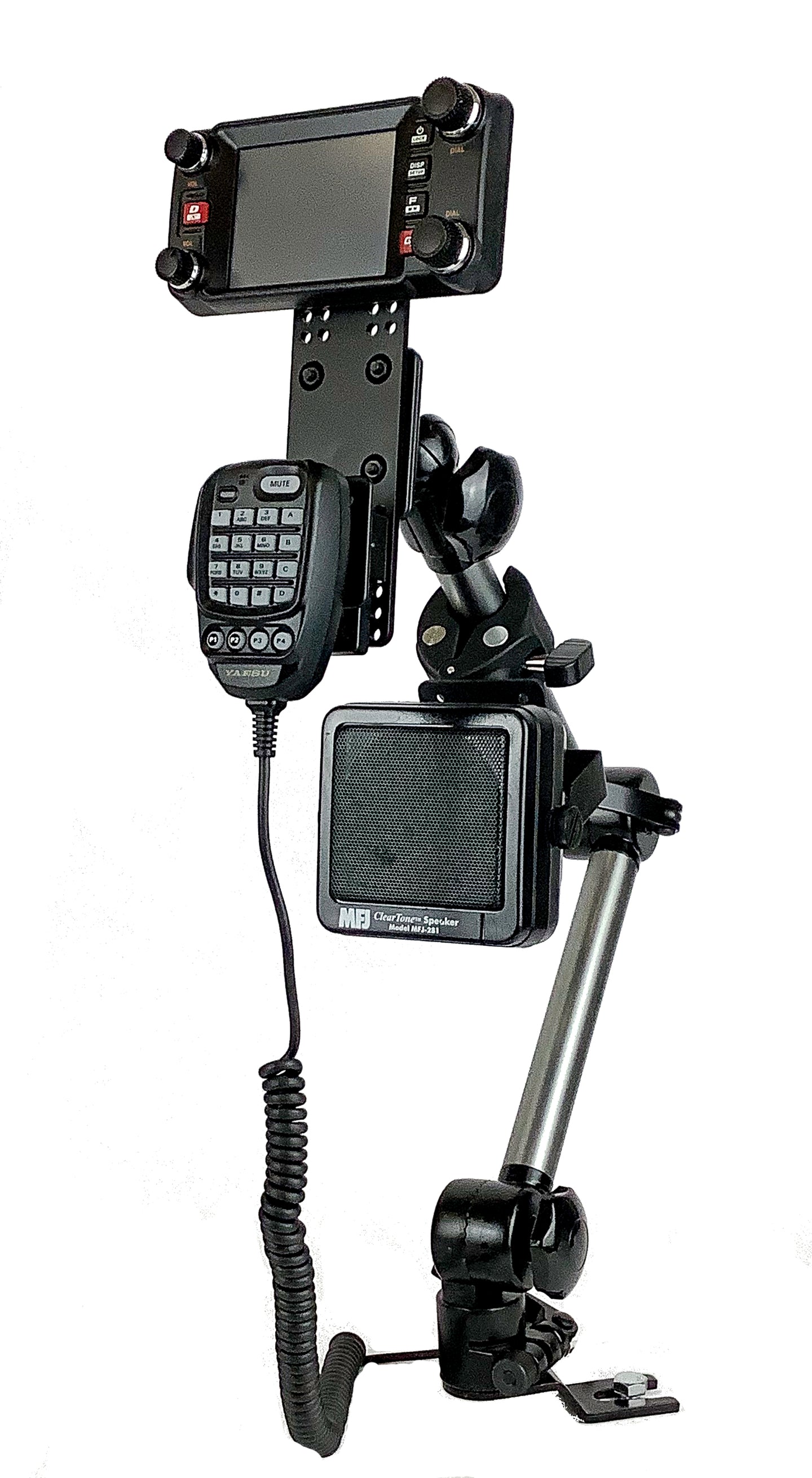L-MAX Package For Yaesu FTM Series With Mic and External Speaker Mount