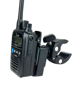 Sail Boat Helm, Bicycle Or Rail Mount For Marine VHF Radios, Portable Radios