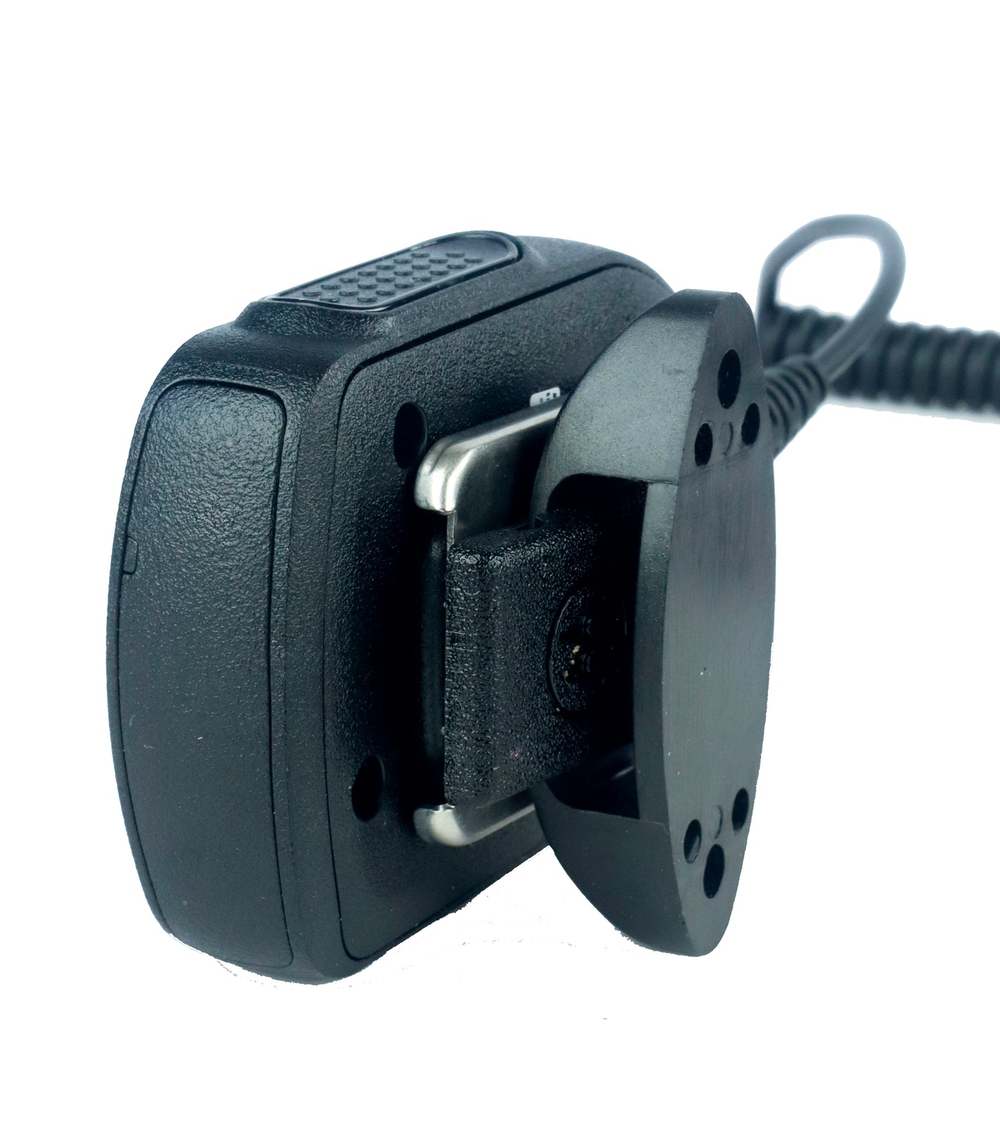 Speaker Microphone Mount For Motorola PMMN4125 And Any Speaker Mic With A Clip