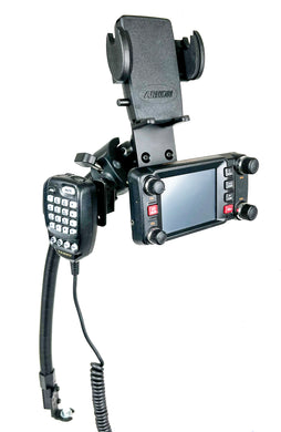 Seat Bolt Mount With Extension Plate And Phone Holder For All Remote Heads
