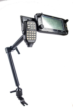 LM-300HD-EXT Low Vibration Mount With Mic Holder For Icom ID-5100 and IC-2730