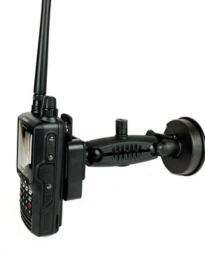 Icom or Yaesu Aviation Handheld Suction Cup Mount