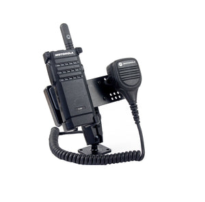 Fleet Vehicle Mount With Speaker Mic Holder for the Motorola Wave TLK110 TLK100 And SL300