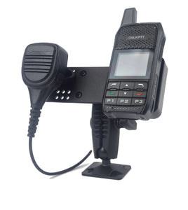 Vehicle Mount With Speaker Mic Holder for iPTT Portables