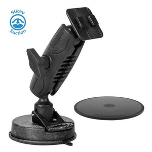 LM-500-2T Heavy duty Ram 1" ball style suction cup mount double T