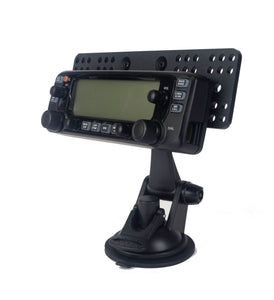 Sticky Suction Cup Mount With Remote Head Bracket For Icom ID-5100 IC-2730