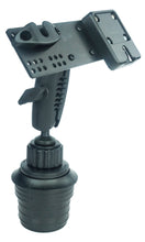 Load image into Gallery viewer, Industrial Fleet Cup Holder Mount With Microphone holder for Motorola Wave TLK100 And SL300