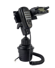 Load image into Gallery viewer, Heavy Duty Cup Holder Mount With Microphone Hanger For Yaesu FT-857 FT-7800 FT-7900 FT-8800 FT-8900