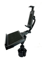 Load image into Gallery viewer, Tablet With Keyboard Tray Cup Holder Mount