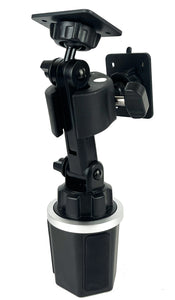 Cup Holder Mount And Mic Mount With Variable Height For BaoFeng BTECH UV-25X2