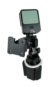 Cup Holder Mount With Mic Holder For All HT's Includes Free Yaesu FT-65, VX-4R Speaker Microphone