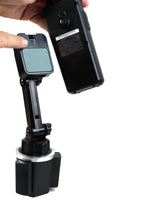 Load image into Gallery viewer, Adjustable Height Cup Holder Mount For All HT&#39;s With Speaker Mic Mount