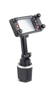 LM-803 Cup Holder Mount With Height Adjustment Control For Yaesu FTM-300 FTM-350 FTM-400 FTM-500 FT-891